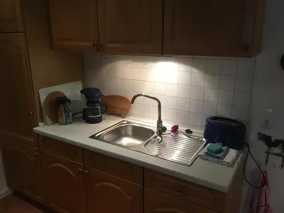 Küche/Küchenzeile in der Unterkunft Ferienwohnung Jacobshof