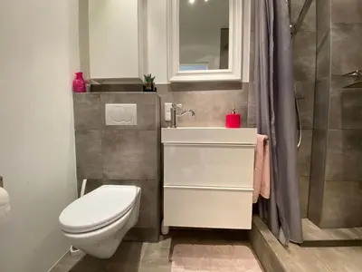 Ein Badezimmer in der Unterkunft Marienzimmer