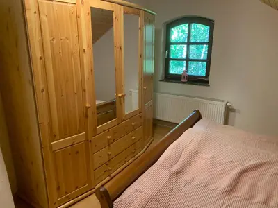 Ein Bett oder Betten in einem Zimmer der Unterkunft Waldhaus Sommerau