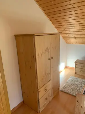 Ein Bett oder Betten in einem Zimmer der Unterkunft Waldhaus Sommerau