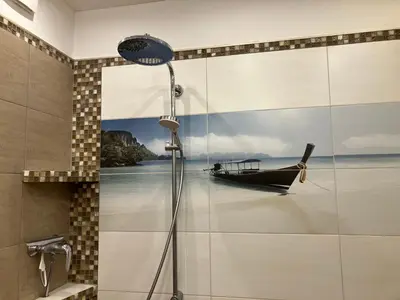 Ein Badezimmer in der Unterkunft Ferienhaus-stadtkyll Beim Förster