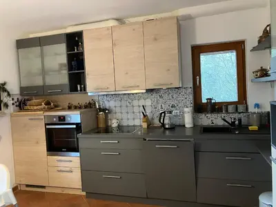 Küche/Küchenzeile in der Unterkunft Ferienhaus-stadtkyll Beim Förster