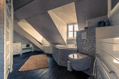 Ein Badezimmer in der Unterkunft Oriental Cozy Loft - Orientalisches gemütliches Loft