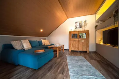 TV/Unterhaltungsangebot in der Unterkunft Balkon Zimmer - Apartment