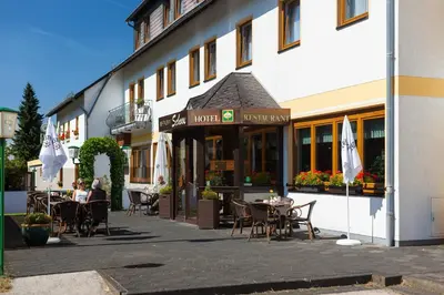 Das Gebäude in dem sich das Hotel befindet