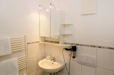 Ein Badezimmer in der Unterkunft Landhotel Airport-Inn