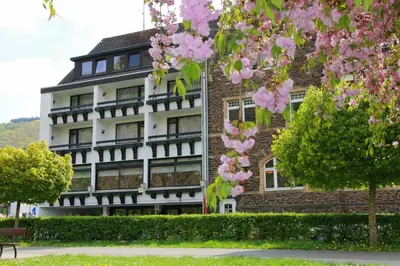 Das Gebäude in dem sich das Hotel befindet