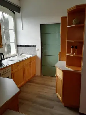 Küche/Küchenzeile in der Unterkunft Waldhotel Forsthaus Remstecken