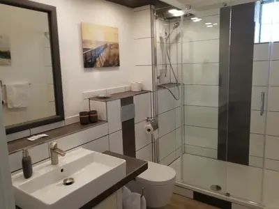 Ein Badezimmer in der Unterkunft Waldhotel Forsthaus Remstecken