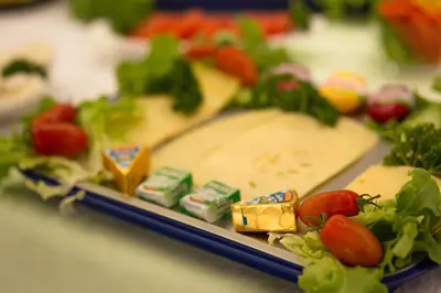 Essen im Hotel oder in der Nähe