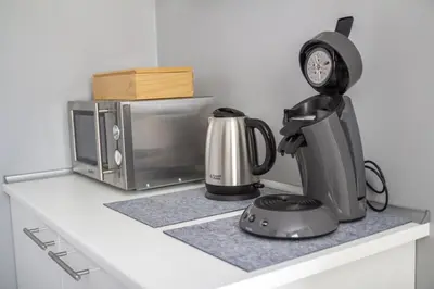 Kaffee-/Teezubehör in der Unterkunft Ferienwohnung Eifelurlaub