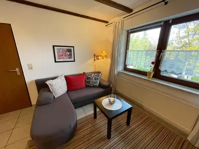 Ein Sitzbereich in der Unterkunft Holiday Home Ferienpark Himmelberg-5 by Interhome