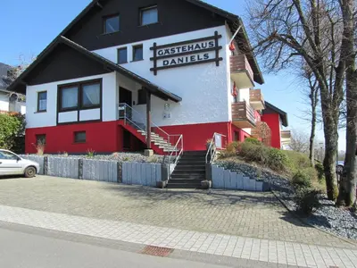 Das Gebäude in dem sich das Hotel befindet