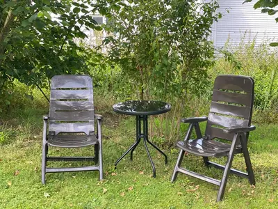 Ein Garten an der Unterkunft Werners Doppelzimmer