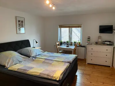 Ein Bett oder Betten in einem Zimmer der Unterkunft Werners Doppelzimmer