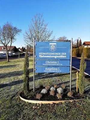 Ein Zertifikat, Auszeichnung, Logo oder anderes Dokument, das in der Unterkunft Haus mit Seele im Nahetal ausgestellt ist