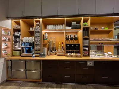 Küche/Küchenzeile in der Unterkunft AKZENT Hotel Restaurant Roter Ochse Rhens bei Koblenz
