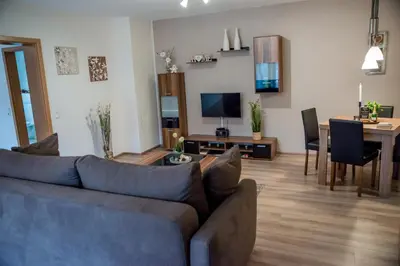 TV/Unterhaltungsangebot in der Unterkunft Haus Avallon