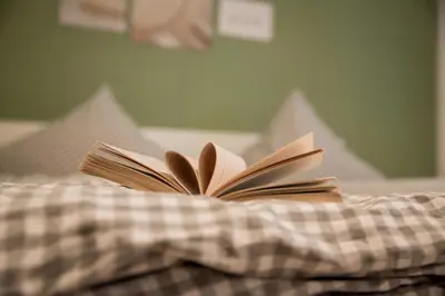 Ein Bett oder Betten in einem Zimmer der Unterkunft Haus Avallon