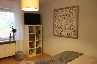 TV/Unterhaltungsangebot in der Unterkunft Ferienapartment Helling