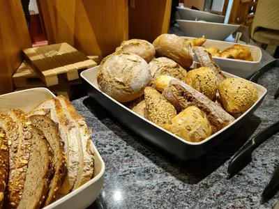 Essen im Hotel oder in der Nähe