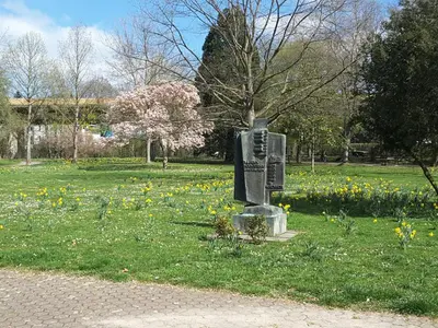 Ein Garten an der Unterkunft Ferienwohnung Sabine