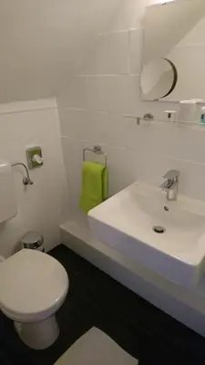 Ein Badezimmer in der Unterkunft Hotel Deutschherrenhof
