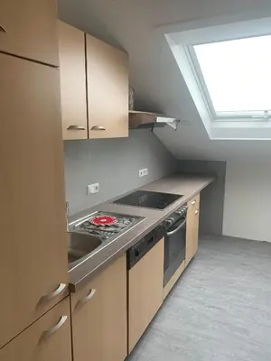 Küche/Küchenzeile in der Unterkunft Gästehaus Steuer