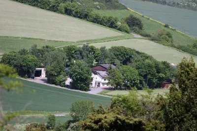 Naturlandschaft in der Nähe der Ferienwohnung