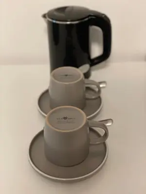 Kaffee-/Teezubehör in der Unterkunft Gästehaus Veenstra