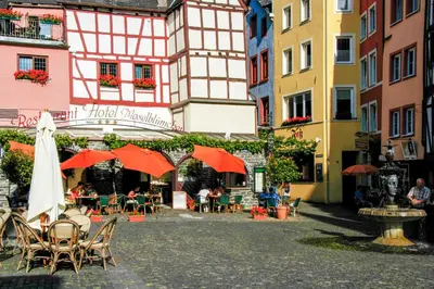 Das Gebäude in dem sich das Hotel befindet
