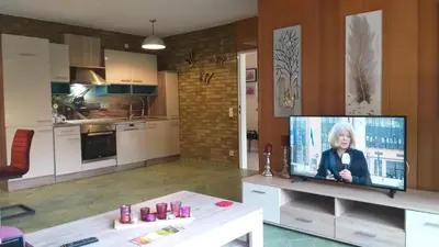 TV/Unterhaltungsangebot in der Unterkunft Moselina Ferienwohnungen