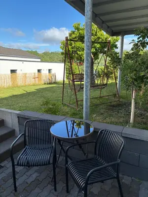 Ein Garten an der Unterkunft Ferienwohnungen Hof Krebs