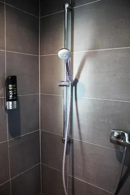 Ein Badezimmer in der Unterkunft Bendorf Hotel by Belvilla