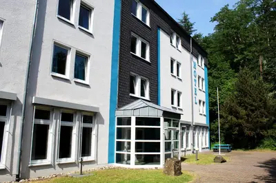 Das Gebäude in dem sich das Hotel befindet