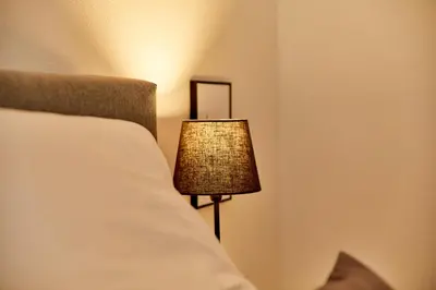 Ein Bett oder Betten in einem Zimmer der Unterkunft Moselliebe