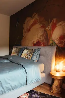 Ein Bett oder Betten in einem Zimmer der Unterkunft Das Moselhaus