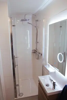 Ein Badezimmer in der Unterkunft Das Moselhaus