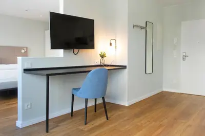 TV/Unterhaltungsangebot in der Unterkunft Apartments Trier