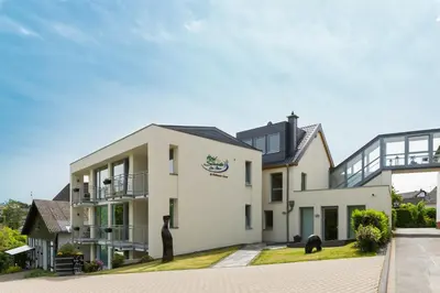 Das Gebäude in dem sich das Hotel befindet