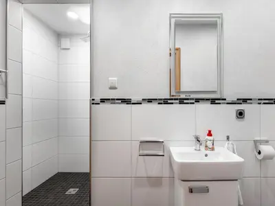 Ein Badezimmer in der Unterkunft Ferienwohnung Moselblick