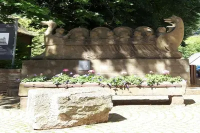 Ein Garten an der Unterkunft Ferienwohnung Moselblick