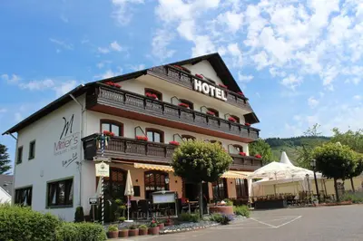 Das Gebäude in dem sich das Hotel befindet