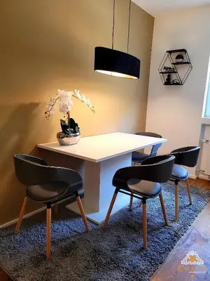 Grundriss der Unterkunft Ruhiges Apartment I 45 qm I 5 Min zur WHU