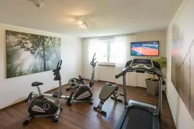 Das Fitnesscenter und/oder die Fitnesseinrichtungen in der Unterkunft Brauers Landarthotel GmbH