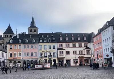 Ein allgemeiner Blick auf Trier oder ein Stadtblick von des Ferienhauses aus