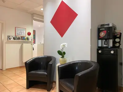 Küche/Küchenzeile in der Unterkunft Hotel National