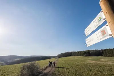 Naturlandschaft in der Nähe der Pension