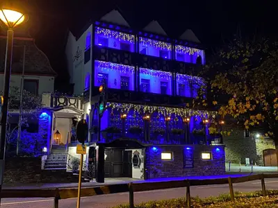 Das Gebäude in dem sich das Hotel befindet