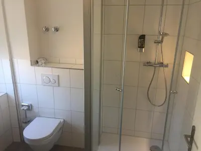 Ein Badezimmer in der Unterkunft Hosser's Hotel Restaurant